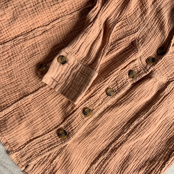 Free People Rust Top - Picture 2 of 3